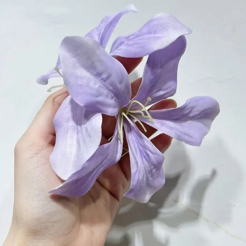 Pince à cheveux fleur