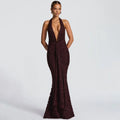 Robe « Seduce » marron