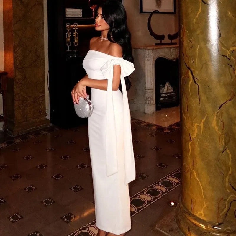 Robe « Aura » blanche