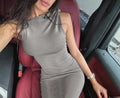 Robe « Laurane » grise
