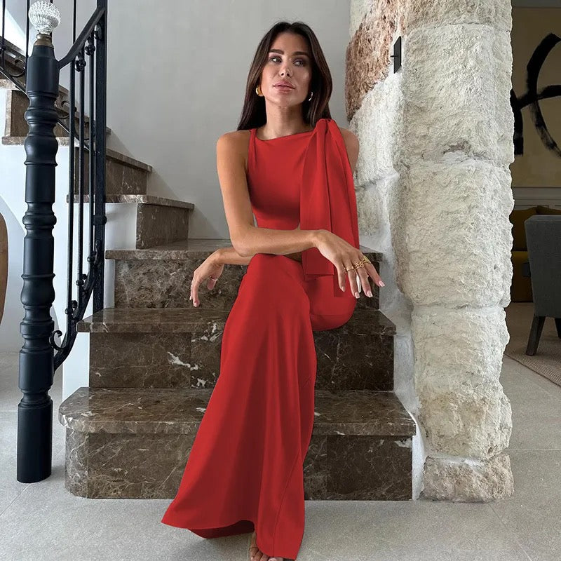Robe « Laurane » rouge