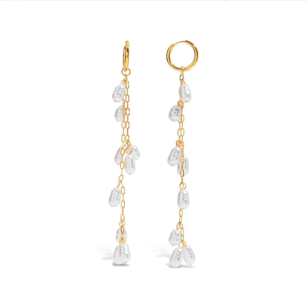 Boucles « Camille » en acier inoxydable