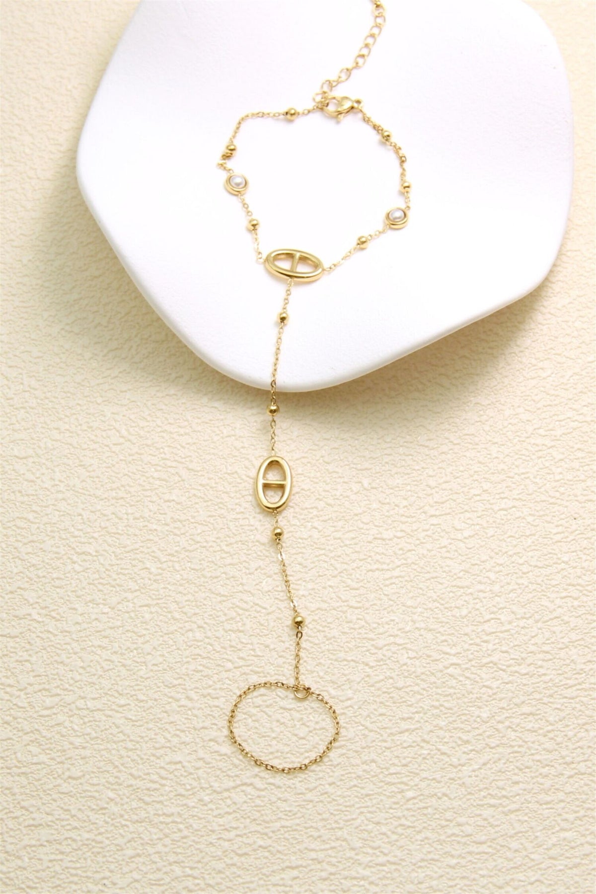 Bijoux de main en acier inoxydable
