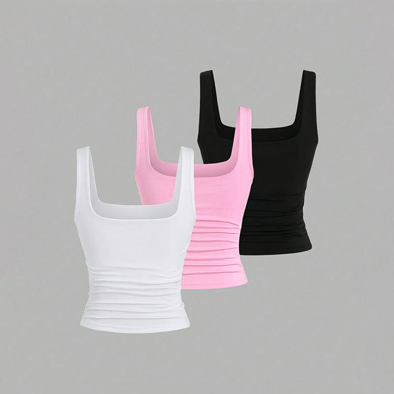 Lot de 3 hauts basiques