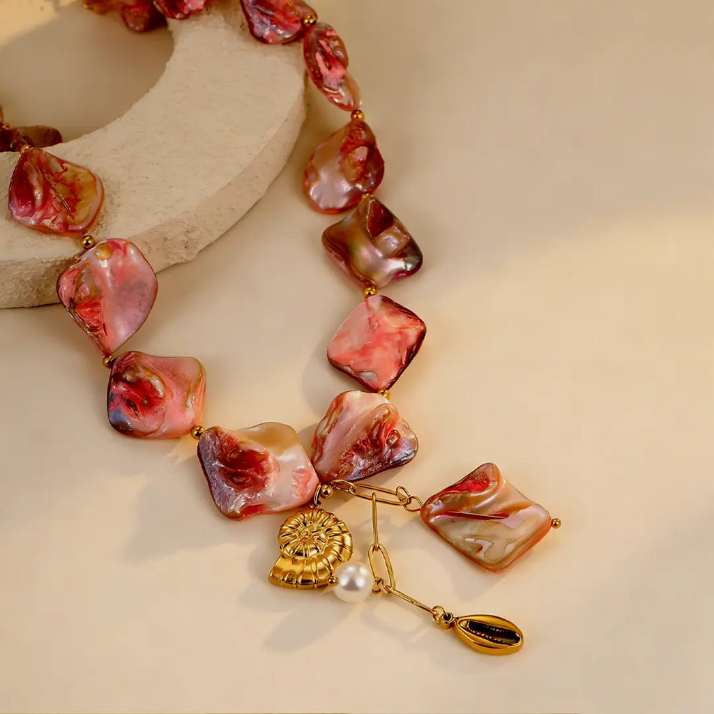 Collier « Thaïs » en acier inoxydable