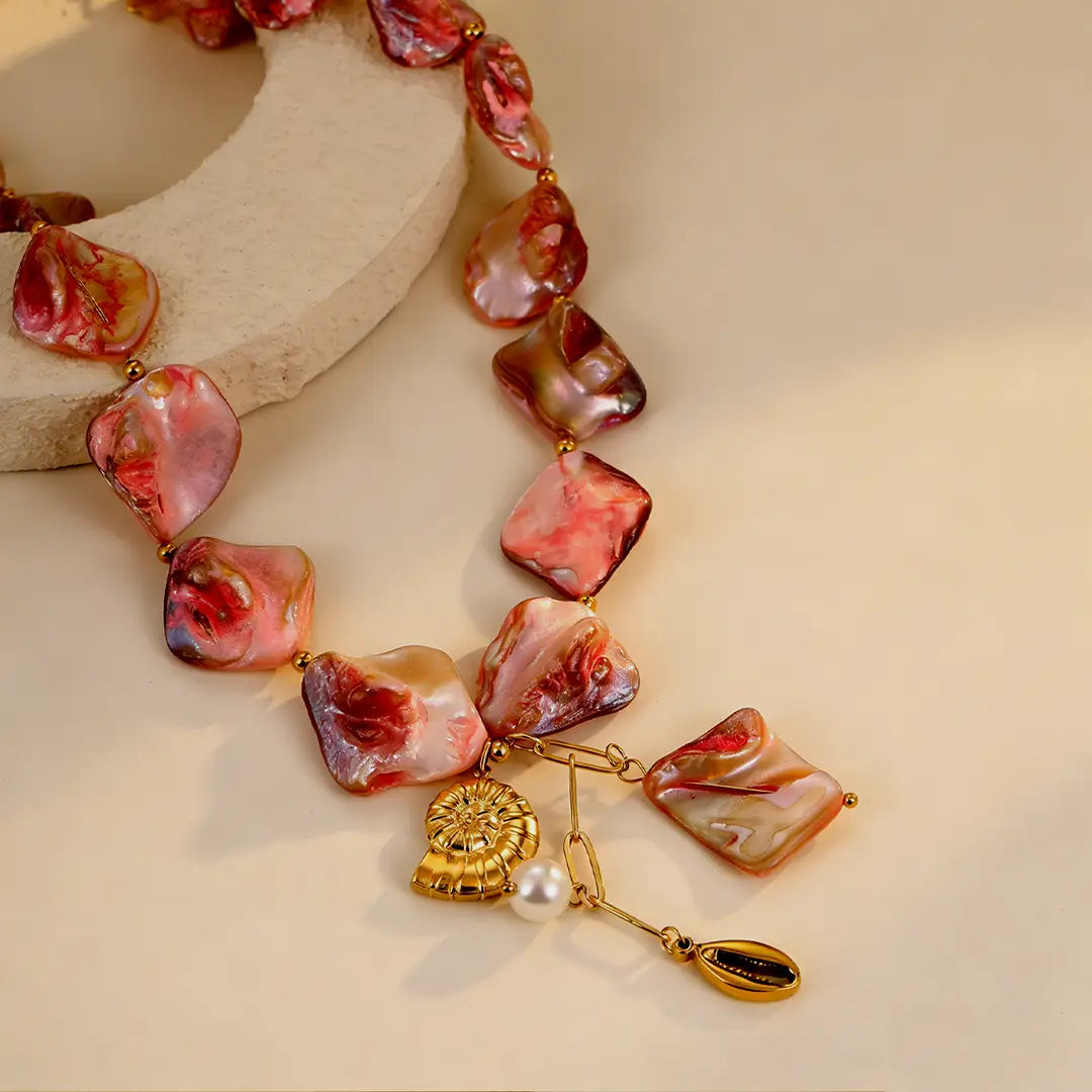 Collier « Thaïs » en acier inoxydable