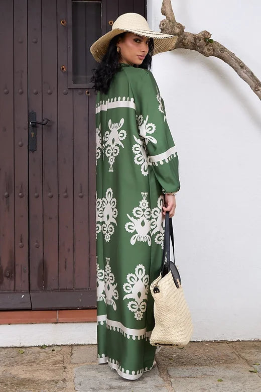 Robe « Naïla » verte