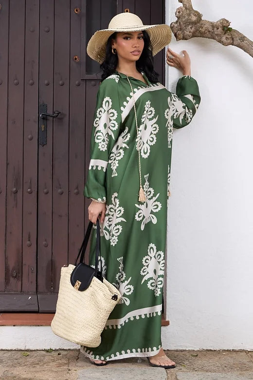 Robe « Naïla » verte