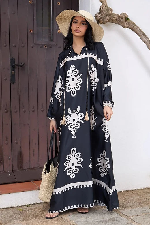 Robe « Naïla » noir