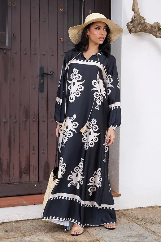 Robe « Naïla » noir