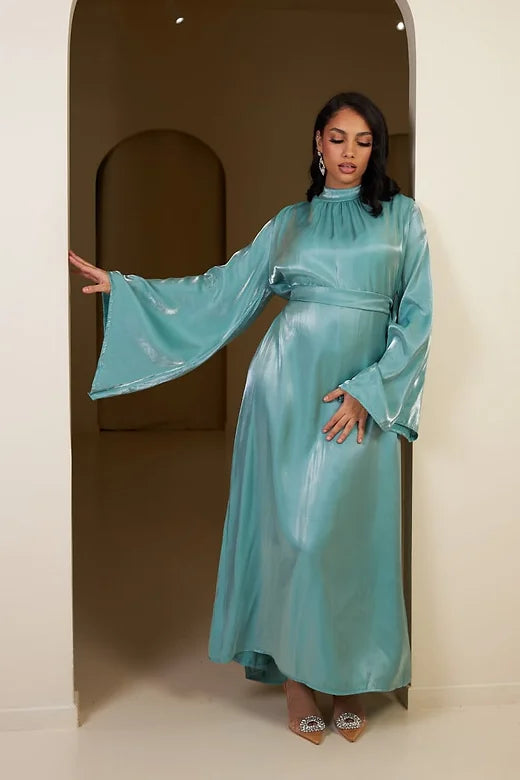 Robe “Asma” bleu