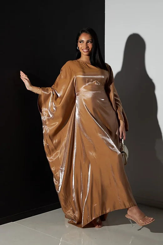 Robe “Imane” camel