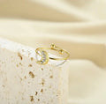 Bague « Nayra » en acier inoxydable