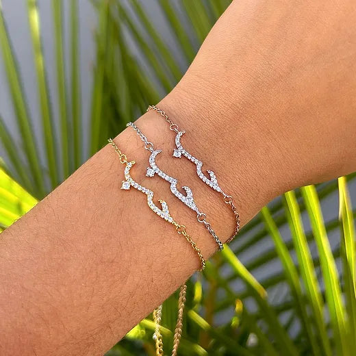 Bracelets حب (amour en arabe) en Acier Inoxydable