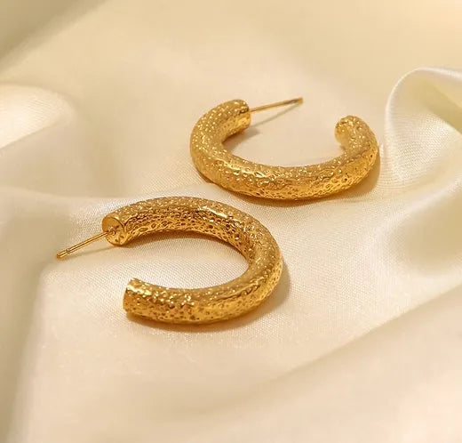 Boucles « Rania » plaqué Or 18K