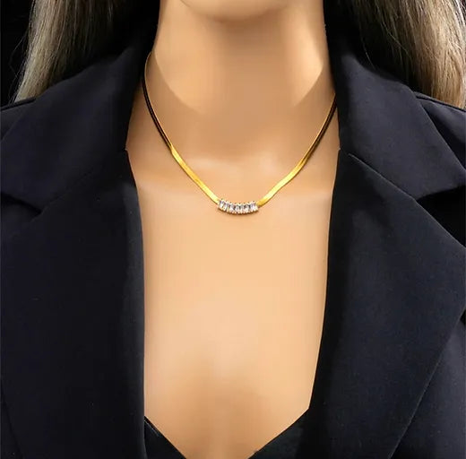 Collier « Diana » en Acier Inoxydable