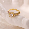 Bague réglable en acier inoxydable