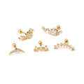 Piercings oreilles en acier inoxydable