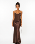 Robe « Marwa » marron