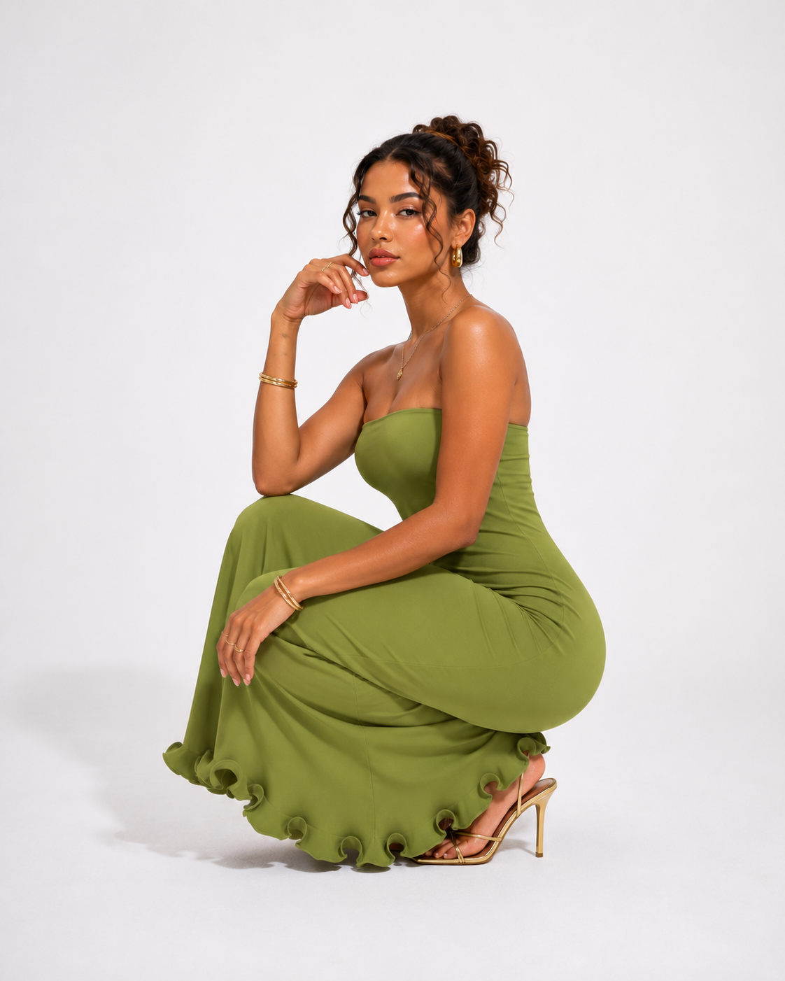 Robe « Nabila » verte