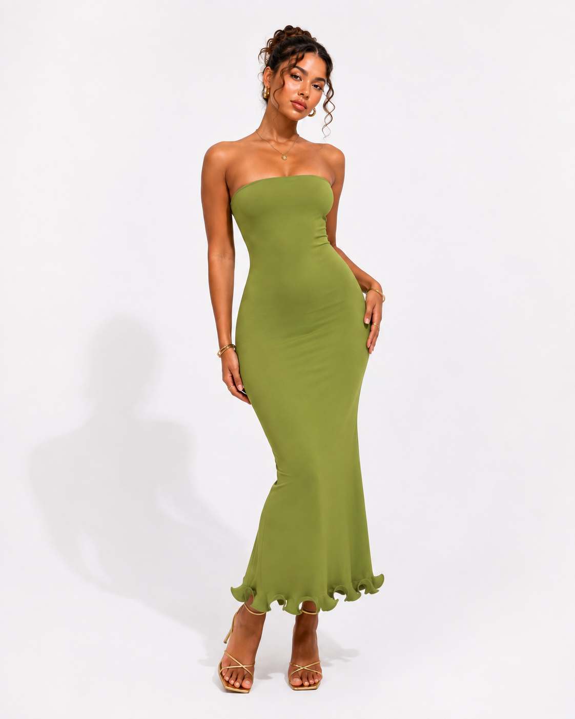 Robe « Nabila » verte