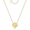 Collier inspi Van Cleef en acier inoxydable
