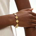 Bracelet inspi Van Cleef en acier inoxydable