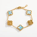 Bracelet Inspi van Cleef en acier inoxydable